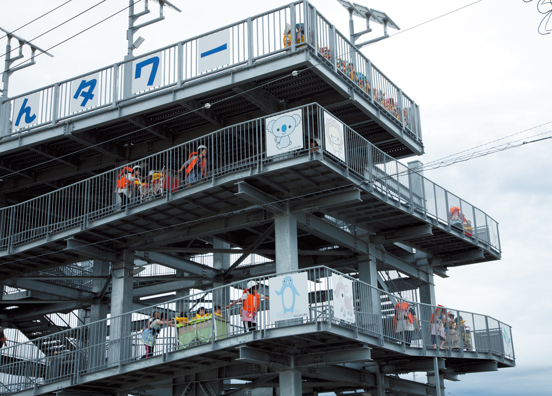 津波避難タワー（愛称「きらりんタワー」）完成