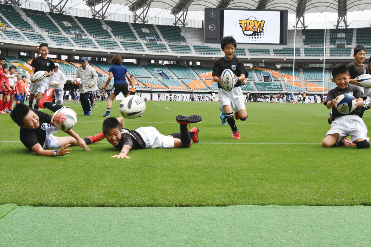 2019人ラグビーチャレンジシリーズ　ラグビー“トライ”チャレンジ開催