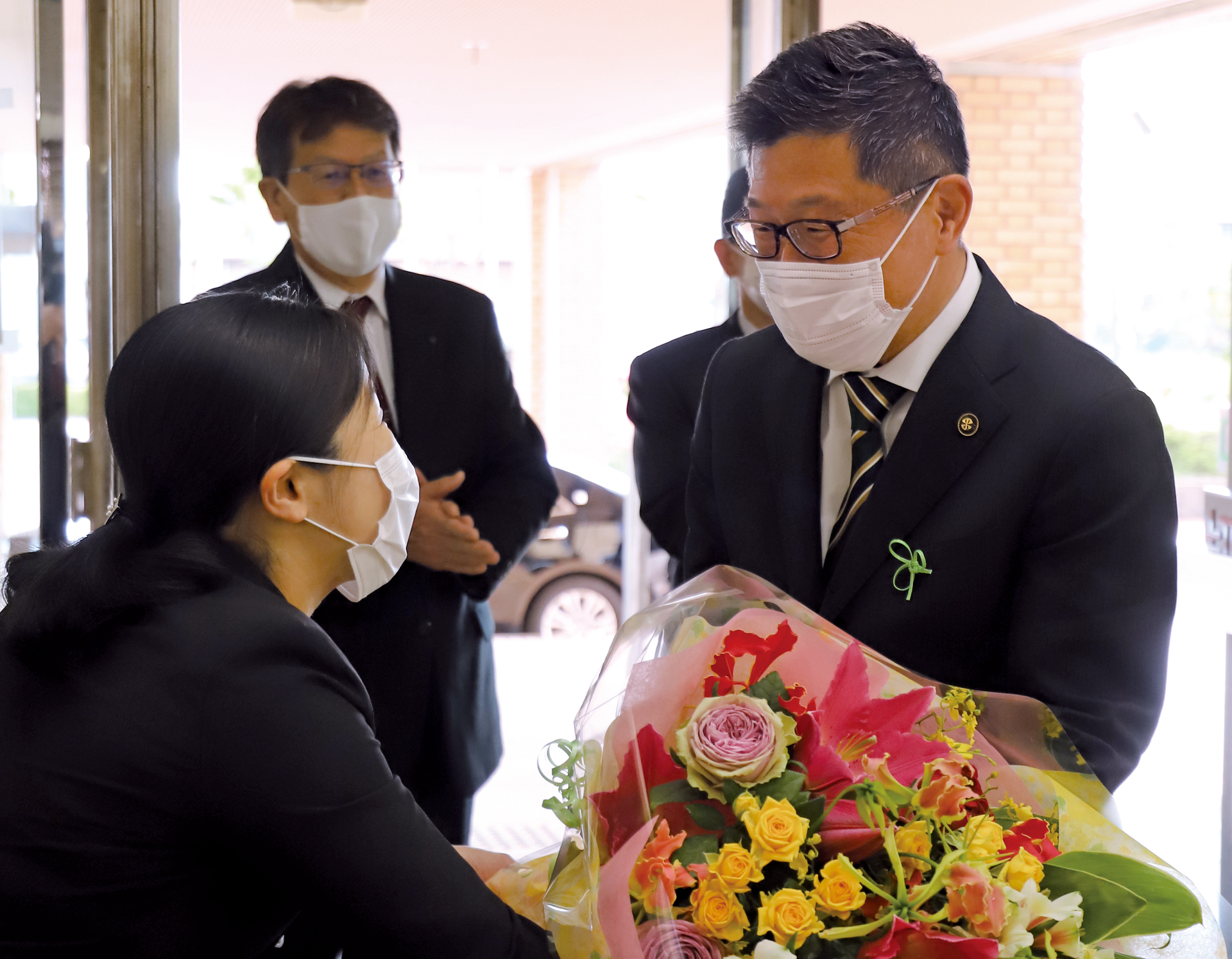 大場規之市長による新市政がスタート