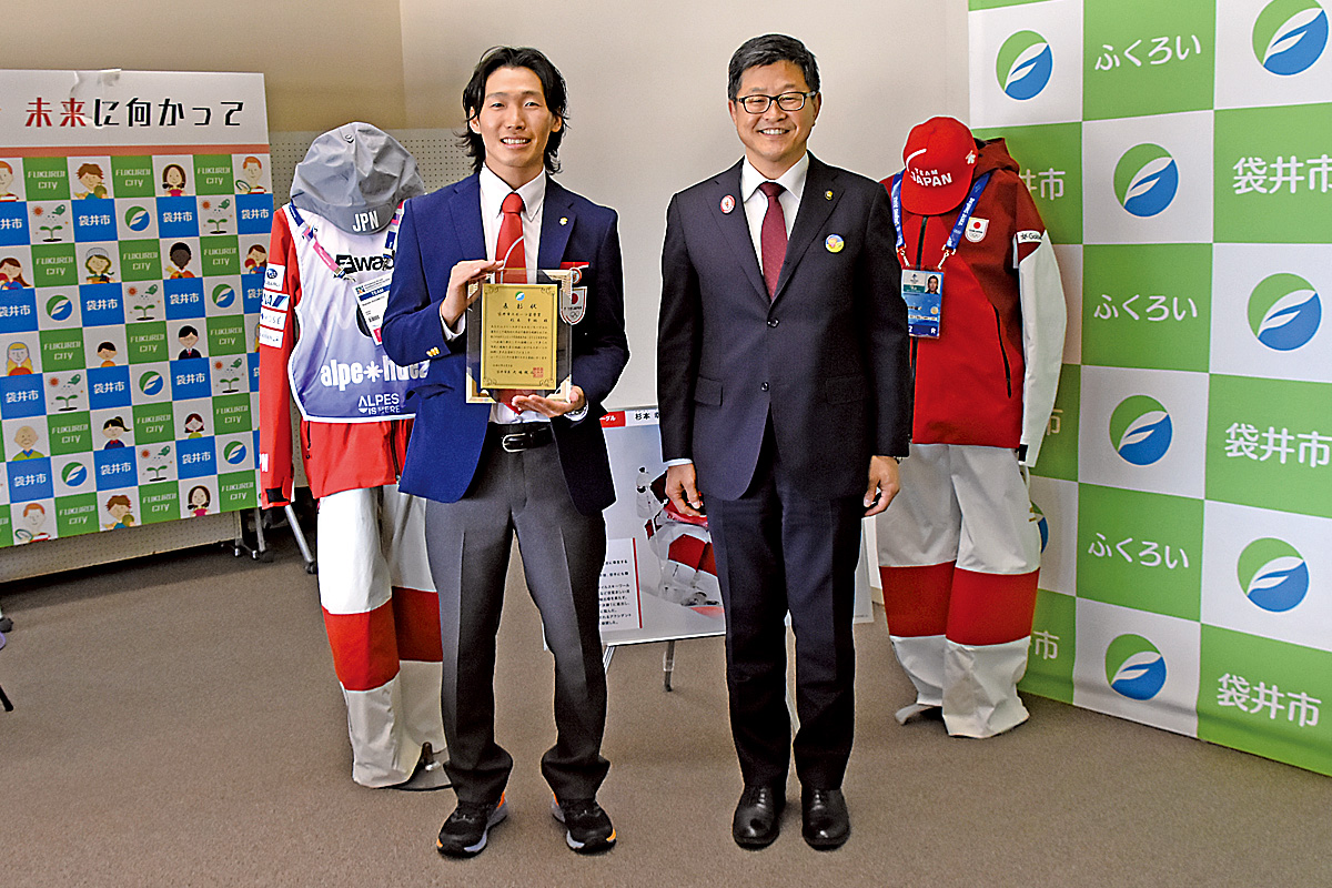 本市出身・杉本幸祐選手が北京2022冬季オリンピック「男子モーグル」で9位